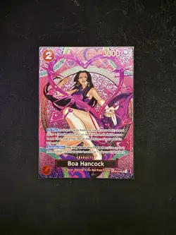 One Piece Boa Hancock (SP) OP12-014 ENGLISH MINT CONDITION SP (OP15) - Image 2