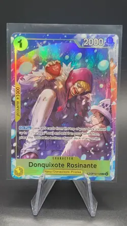 One Piece Tcg English OP14 Donquixote Rosinante Treasure Rare TR OP12-108 - Image 1