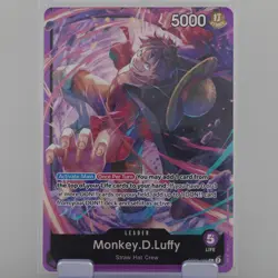 One Piece NM Monkey.D.Luffy (OP05-060) PURPLE Foil - Image 1
