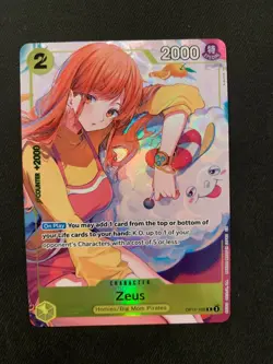 Zeus OP11-106 One Piece Bandai Fest 24-25 Promo Nami - Image 1