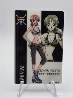 Nami 109 One Piece King of Pirates Gummy Card 2003 BANDAI TCG Japanese - Image 1