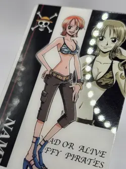 Nami 109 One Piece King of Pirates Gummy Card 2003 BANDAI TCG Japanese - Image 3