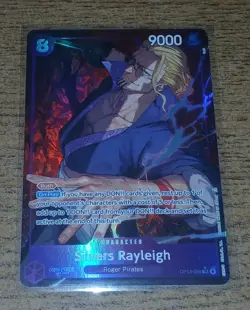 Silvers Rayleigh One Piece Card Game TCG OP13-066 Alt Art - Image 1