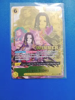 One Piece Card Game Winner Gorgon Sisters OP14-105 - Image 1