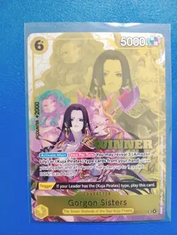 One Piece Card Game Winner Gorgon Sisters OP14-105 - Image 3