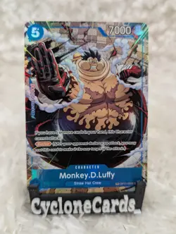 LP One Piece Monkey.D.Luffy OP11-058 Carrying On His Will OP13 Treasure Rare TR - Image 1