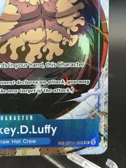Monkey.D.Luffy OP11-058 TR - Carrying On His Will (OP13) NM - Image 5