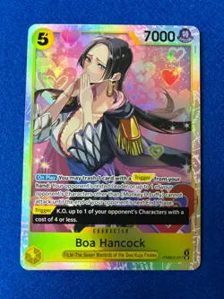 One Piece CCG - Boa Hancock PRB02-017 Premium Booster -The Best- Vol. 2 Foil - Image 1