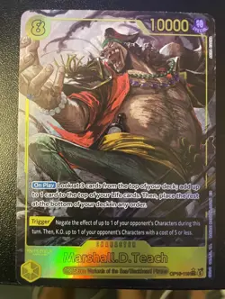 Marshall.D.Teach (119) (Alternate Art) - The Time of Battle (OP16) - Image 1