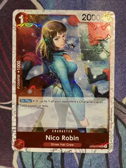 One Piece Card The Best (PRB01): Nico Robin (OP05-010) Jolly Roger Foil - Image 1