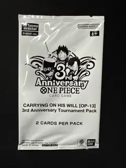 One Piece Card Game - OP-13 3rd Anniversary Tournament Pack - Image 1