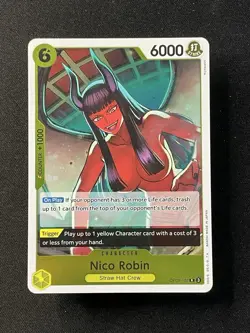 One Piece TCG - Nico Robin OP09-107 Emperors in the New World Rare! - Image 1