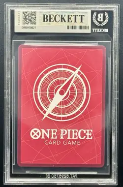 2024 ONE PIECE JPN MONKEY D. LUFFY 7-ELEVEN PROMO #ST13-003 Alt Art BGS 9 - Image 2