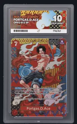 One Piece Portgas.D.Ace OP02 013 SP ENG ACE 10 - Image 1