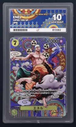 One Piece Enel OP05-100 SP Awakening Of The New Era Japanese ACE 10 - Image 1