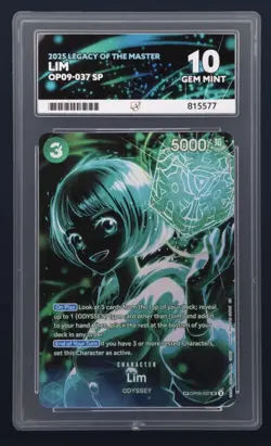 One Piece Lim Op09-037 SP Legacy Of The Master ENG ACE 10 - Image 1