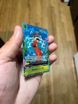 One Piece Monkey D. Luffy Op07-109 (TR) Treasure Rare Two Legends NM - Image 5
