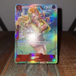 Nami ST21-009 Parallel Alt Art One Piece Starter Deck 14 EX - Image 2
