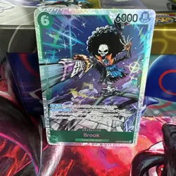 One Piece Brook OP15-032 SR Adventure On Kami’s Island - NM ⭐ - Image 1