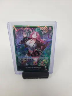 Jewelry Bonney OP07-019 French Alt Art Leader Foil - One Piece TCG Near Mint - Image 1