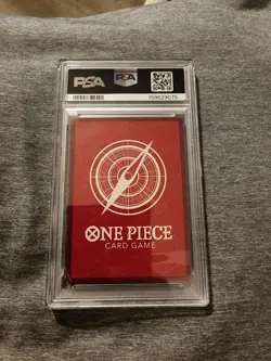Trafalgar Law OP14-001 Alternate Art The Azure Sea's Seven Foil PSA 10 Gem Mint - Image 2