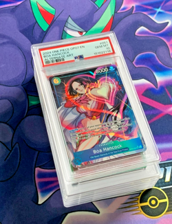 2024 One Piece OP07 500 Years in the Future Boa Hancock 051 Alt Art PSA 10 Gem - Image 2