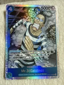 Mr.3 (Galdino) SR OP16-056 One Piece Time of Battle ENGLISH - Image 1