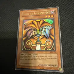 Exodia The Forbidden One LOB-124 1st Edition English LP - Image 2