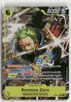 One Piece Starter Deck 29: Egghead #ST29-014 Roronoa Zoro (Full Art) - Image 1