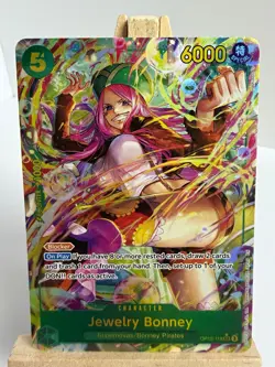 Jewelry Bonney (118) (Alternate Art) OP12-118 Legacy of the Master One Piece NM - Image 1