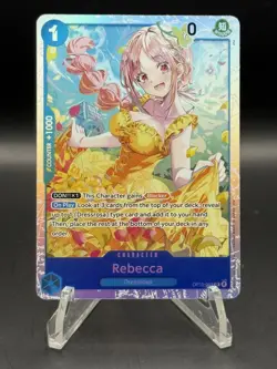 Rebecca SR OP15-053 Adventure on Kami's Island One Piece English CCG - Image 1