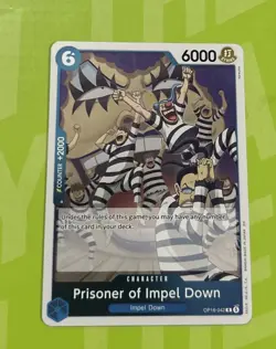 Prisoner of Impel Down OP16-042 R The Time of Battle Foil English One Piece - Image 1