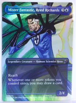 Mister Fantastic, Reed Richards [New, NM] BDL *Foil* {Marvel Super Heroes} - Image 1
