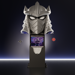 Shredder Helmet Deck Box | TMNT Villain Inspired 3D Printed TCG Card Case - Image 3