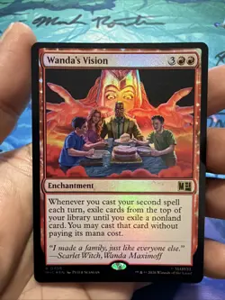 Wanda's Vision Commander: Marvel Super Heroes Foil - Image 1