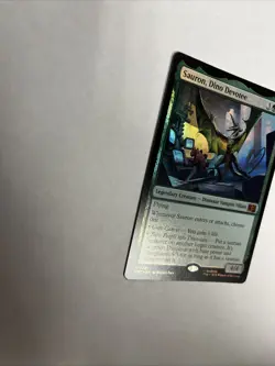 Sauron Dino Devotee Foil Superhero’s Card #0731 MTG LP - Image 5
