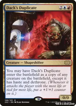 MTG Dack's Duplicate Card #198 Double Masters 2022 LP Magic - Image 1