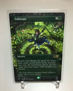 Mtg Cultivate Borderless Core Set 2021 M21 Rare - Image 1