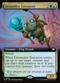 2x Dreamdew Entrancer - Extended Art BLB NM MTG - Image 1