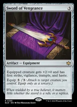 Sword of Vengeance BLB NM MTG - Image 1