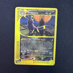 UMBREON 41/147 Aquapolis Non-Holo Rare Pokemon TCG Card E Reader - Image 1