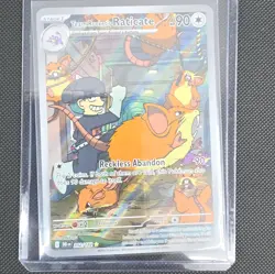 Pokemon TCG Holo Lot 4 Cards Charizard ex 202/182 Meowth ex 062/088 - Image 1