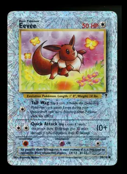 #2 Eevee 74/110 Legendary *Collection* 2002 Reverse Holo Vintage Pokemon Card - Image 1