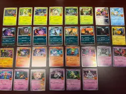 Pokemon 2024 Halloween Trick or Trade Complete Set of 30 Cards (Near Mint) - Image 1