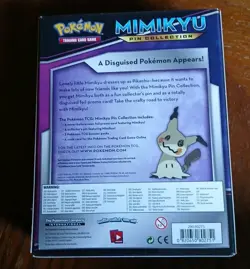 Pokemon TCG Mimikyu Pin Collection Kit w/ Promo Card & Pin English 2017 - Image 3