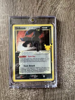 Nintendo Pokemon TCG Umbreon POP Series 5 Holo Promo Card 17/17 2007 EN - Image 1