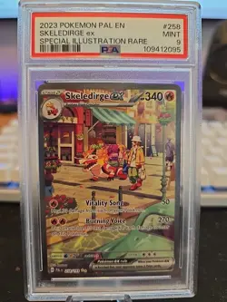 Skeledirge EX 258/193 PSA 9 Paldea Evolved Special Illustration Rare Card - Image 1