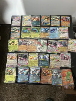 Pokemon TCG Exs mixed lot 31 cards various conditions and sets - Image 1