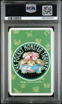 1996 POKEMON GREEN VERSION PLAYING CARDS 8 OF SPADES #064 KADABRA PSA 9 - Image 2
