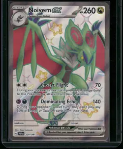 Noivern ex 220/091 Holo Paldean Fates Pokemon Card 2024 Near Mint - Image 2